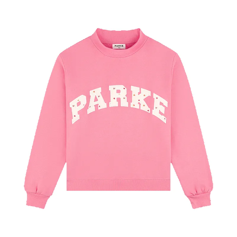Varsity Mockneck - Bloom + Sunset Floral made by Parke Official