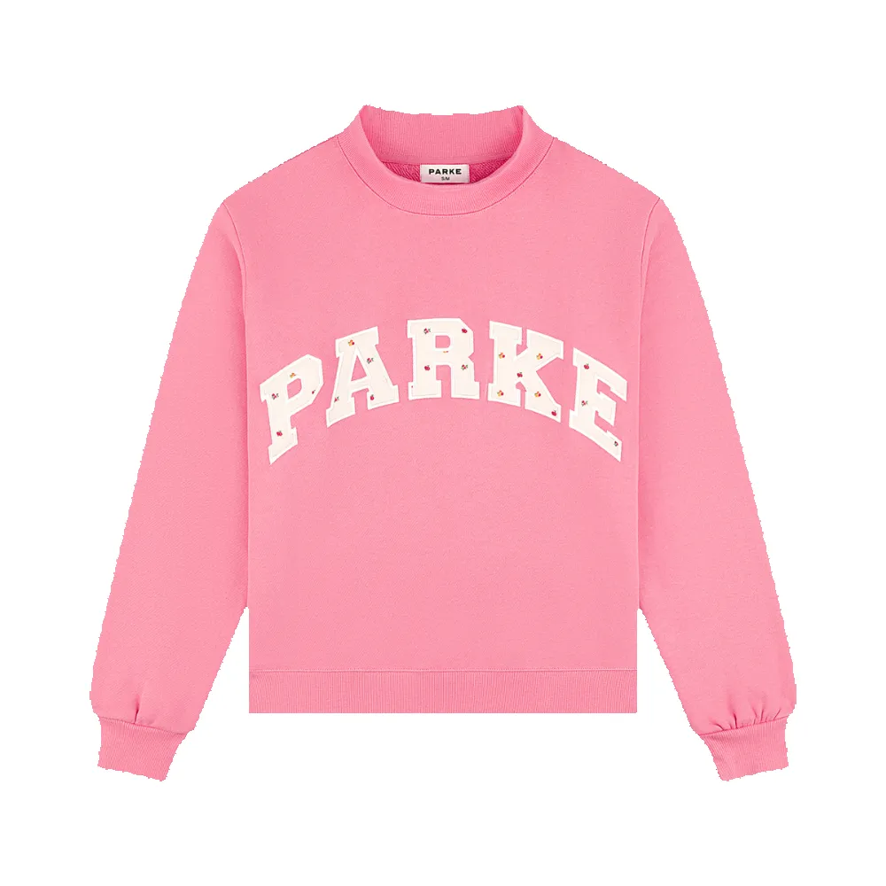 Varsity Mockneck - Bloom + Sunset Floral sold by Parke Official