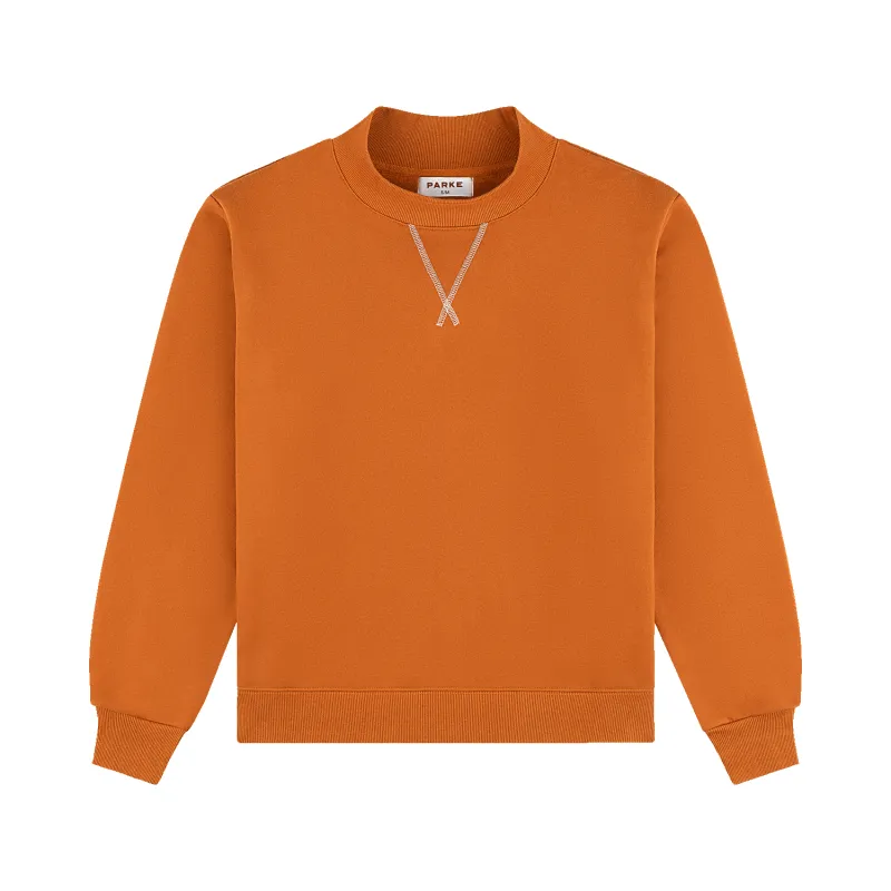 Classic Mockneck - Burnt Orange made by Parke Official