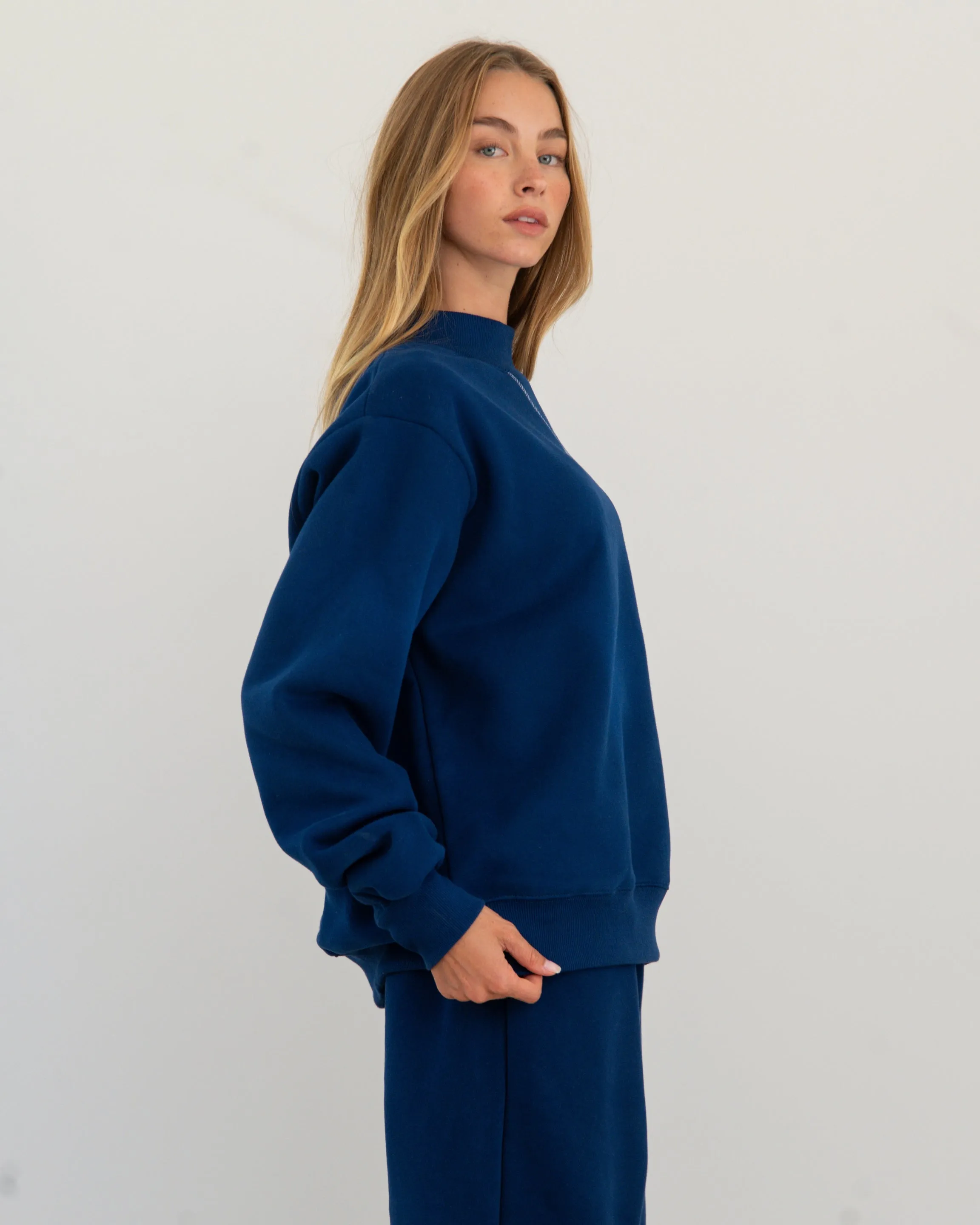 Classic Mockneck - Collegiate Blue sold by Parke Official product image thumbnail 3