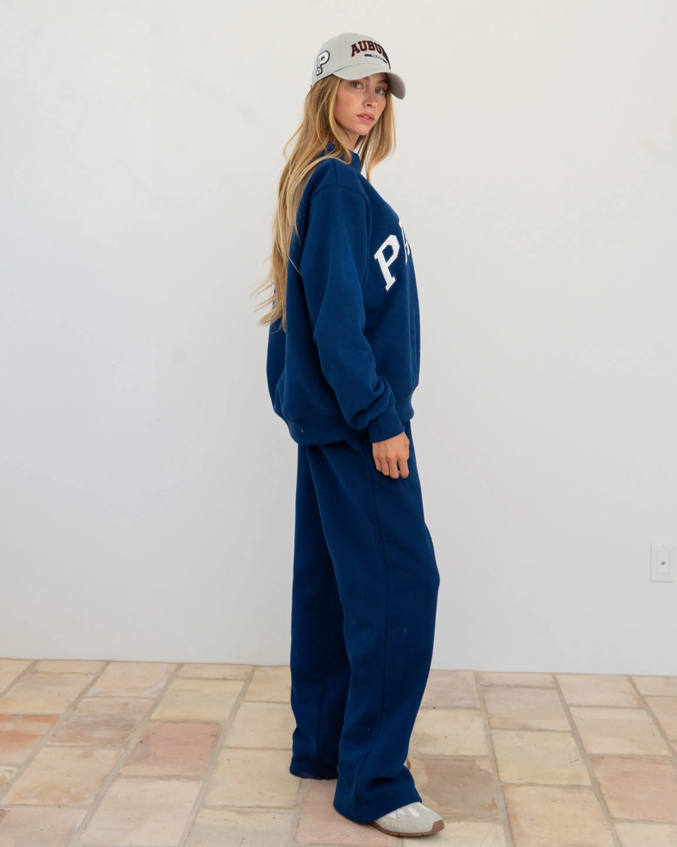Varsity Mockneck - Collegiate Blue sold by Parke Official product image thumbnail 3