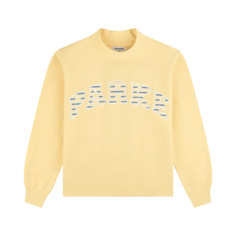 Varsity Mockneck - Peel + Peel Stripe made by Parke Official