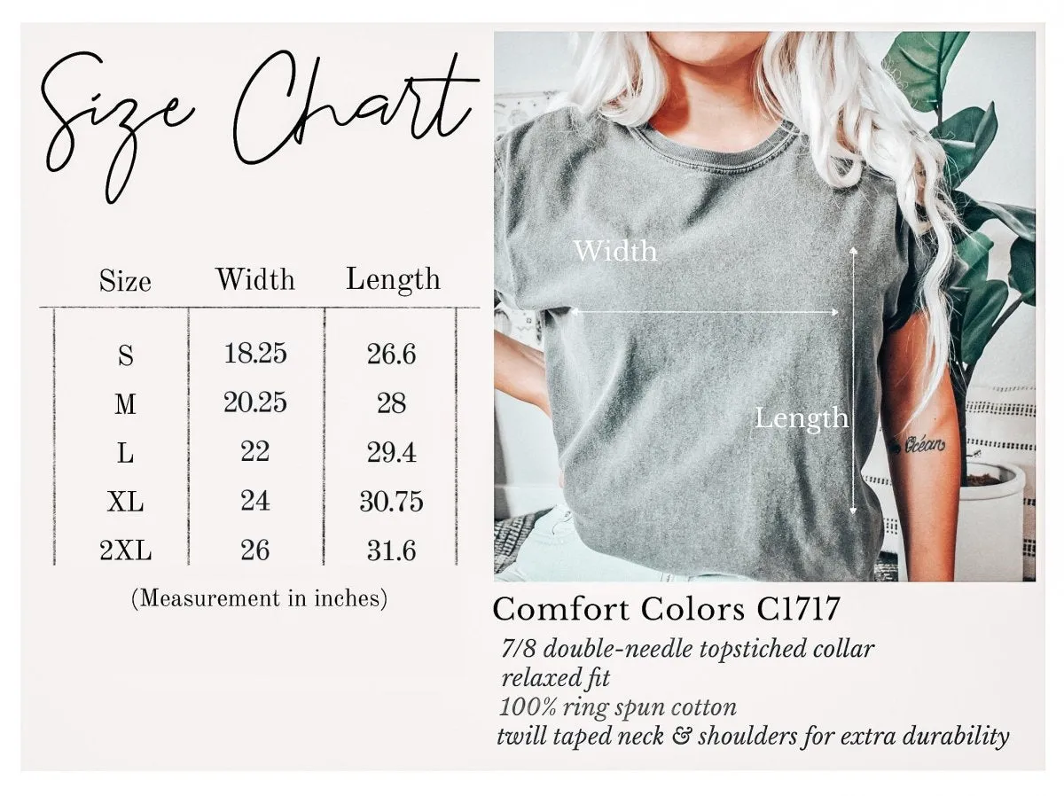 Candy Cane Christmas Club Comfort Color Graphic Tee sold by Roxie’s Picks product image thumbnail 4