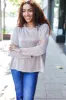 Hello Beautiful Camel Rib Dolman Cropped Sweater Top sold by Roxie’s Picks