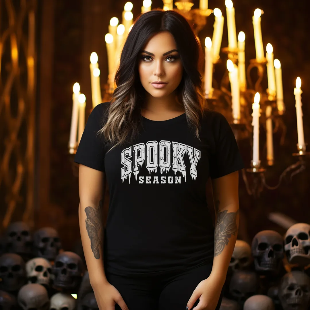 Spooky Season Halloween Graphic Tee sold by Roxie’s Picks