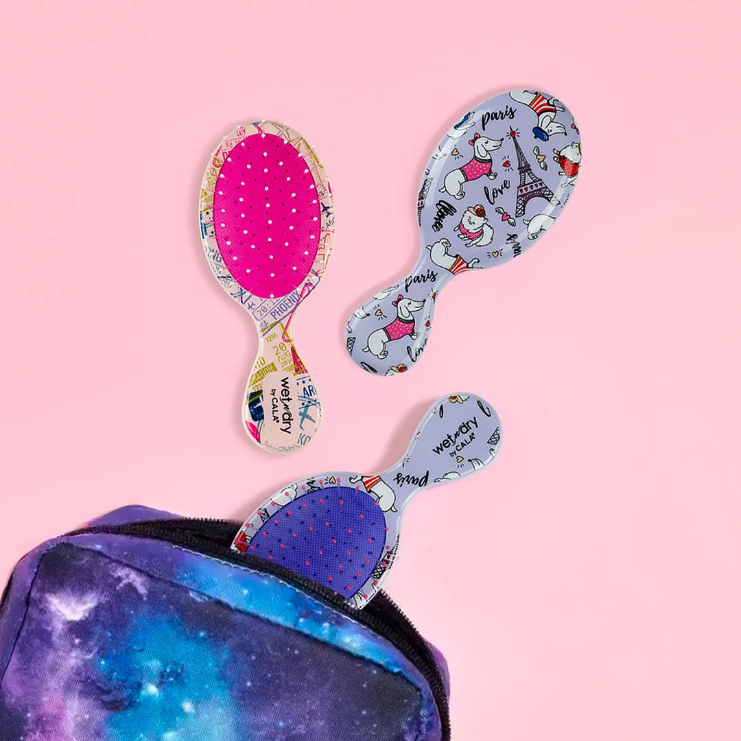 Mini/ Travel Wet n Dry Hair Brush sold by Roxie’s Picks