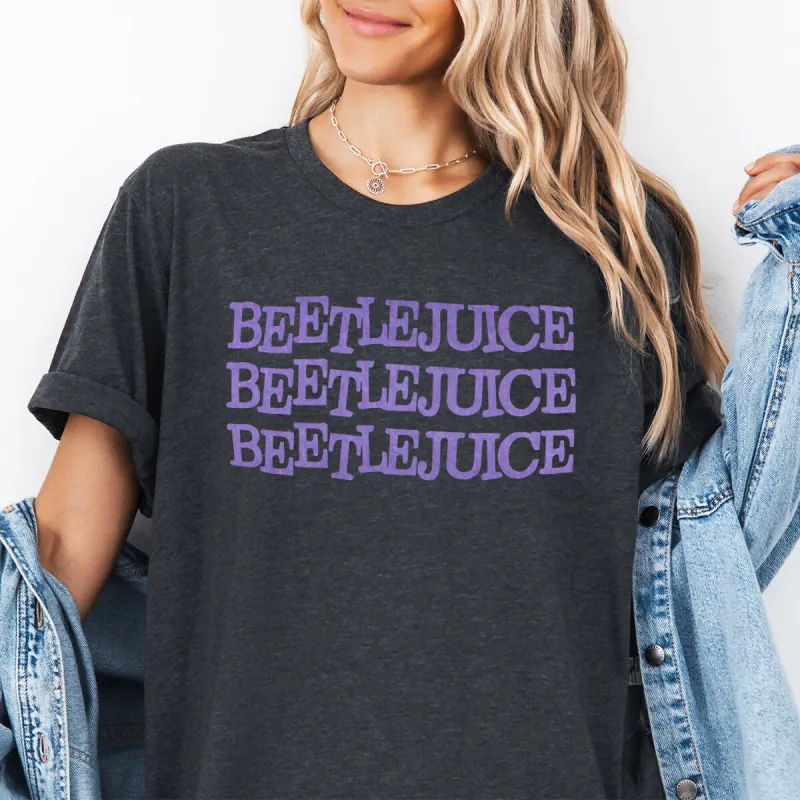 Beetlejuice Funny Halloween Movie Graphic Tee sold by Roxie’s Picks