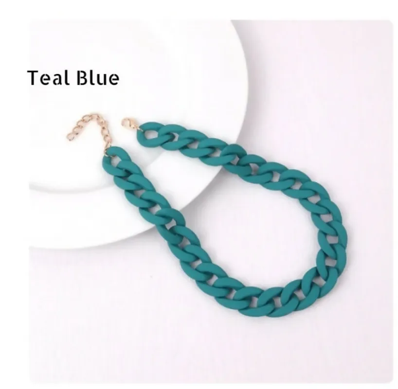 Chunky Acrylic Necklace sold by Roxie’s Picks