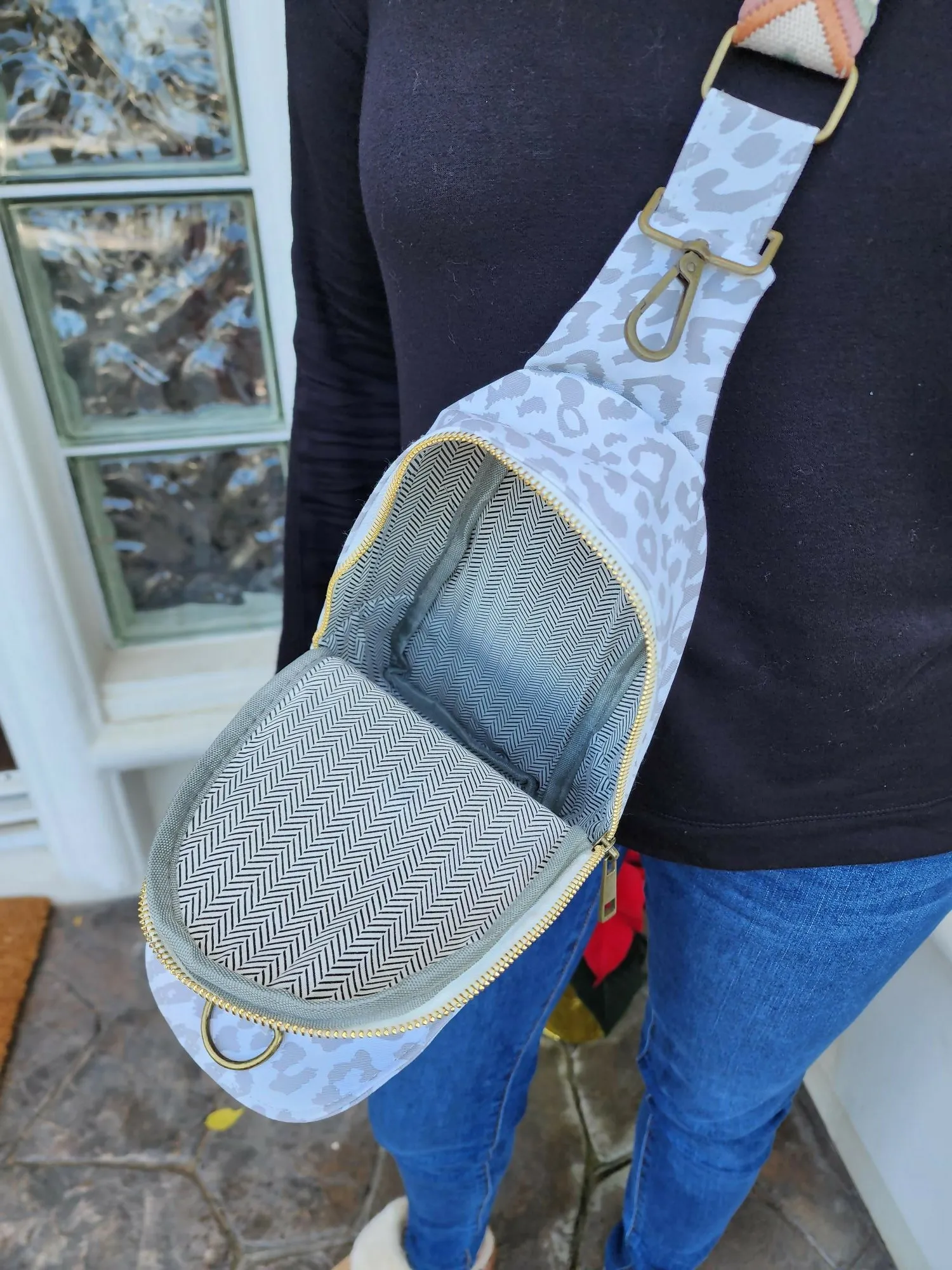 Leopard Sling Bag sold by Roxie’s Picks product image thumbnail 2