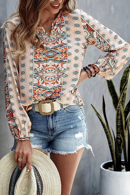 Boho Breeze Blouse sold by Roxie’s Picks product image thumbnail 3