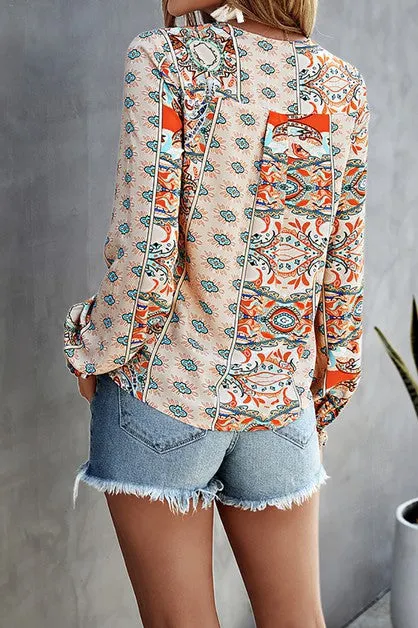 Boho Breeze Blouse sold by Roxie’s Picks product image thumbnail 4