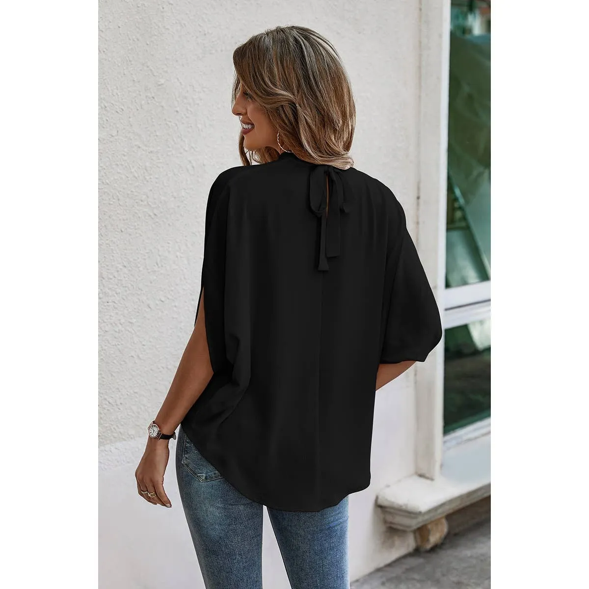 Luxe Drapes Blouse sold by Roxie’s Picks product image thumbnail 5
