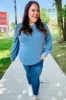 Everyday Vintage Denim Rib Top (SMALL left) sold by Roxie’s Picks