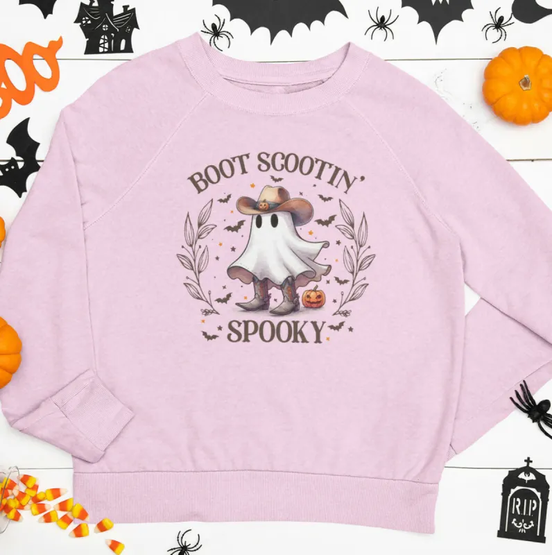 Boot Scootin' Spooky Sweatshirt sold by Roxie’s Picks