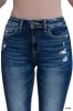 Feeling Empowered Denim Distressed Boot Cut Jeans sold by Roxie’s Picks