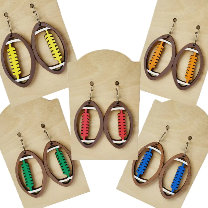 Football Earrings sold by Roxie’s Picks