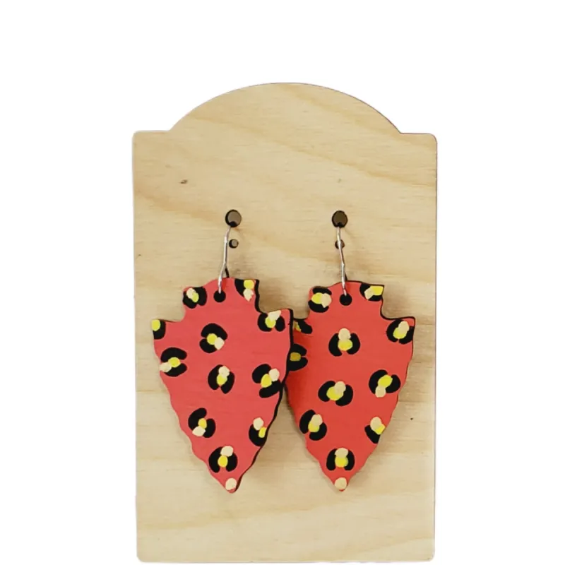 Hand painted Arrowhead Cheetah sold by Roxie’s Picks