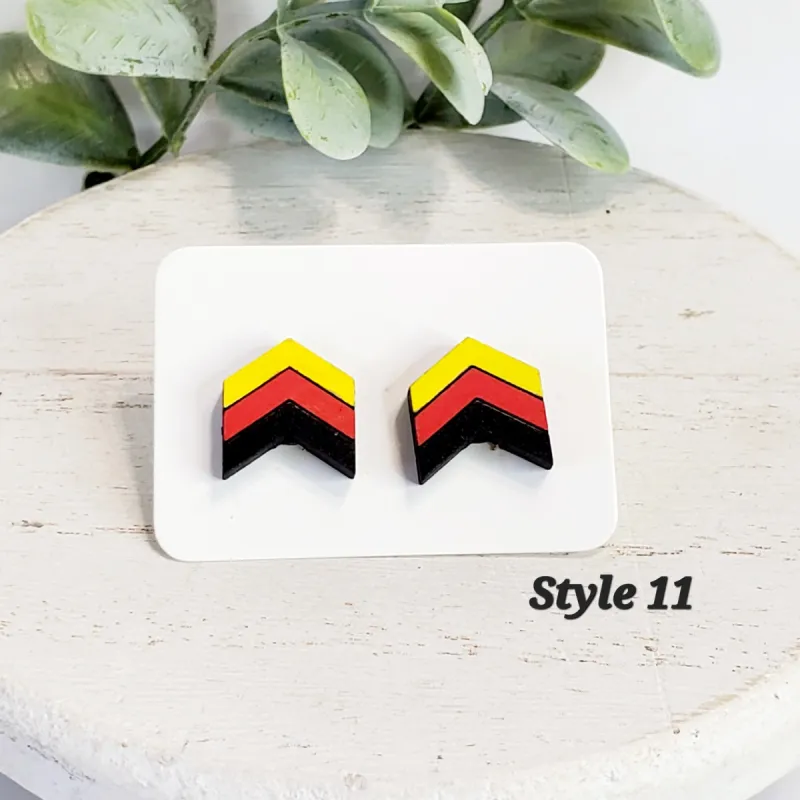 KC Wood Studs | Style 11 sold by Roxie’s Picks