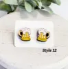 KC Wood Studs | Style 12 sold by Roxie’s Picks