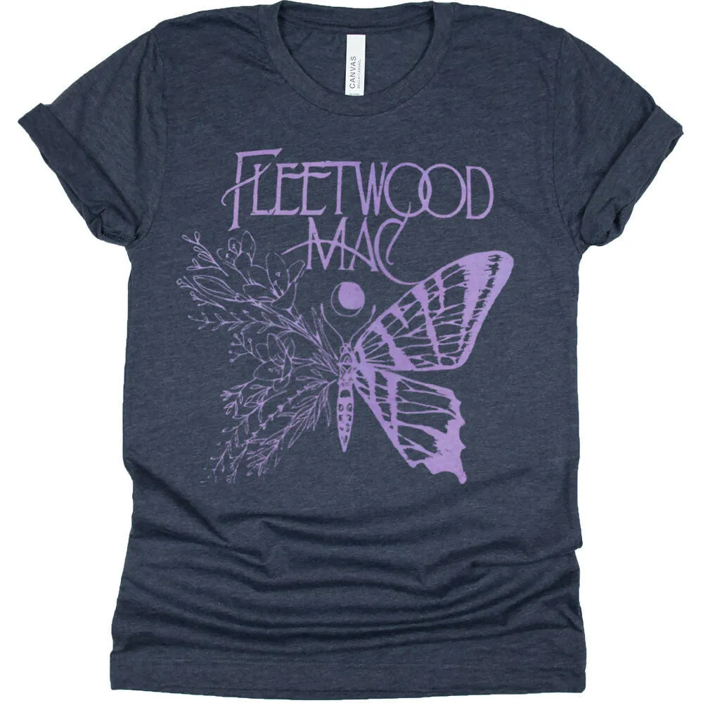 Fleetwood Mac Butterfly Graphic Tee sold by Roxie’s Picks product image thumbnail 3