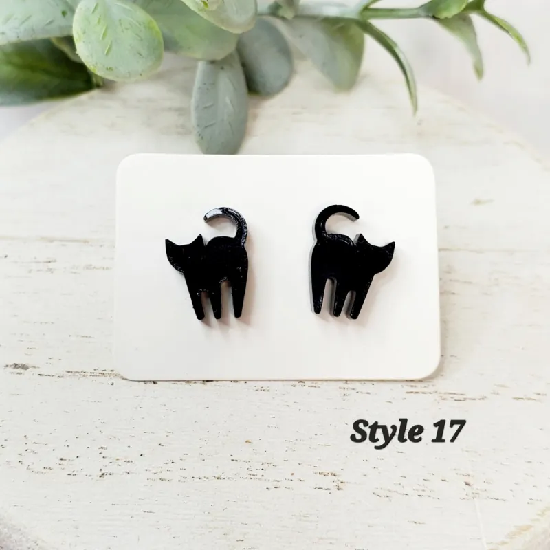 Witch Wood Studs | Style 17 sold by Roxie’s Picks
