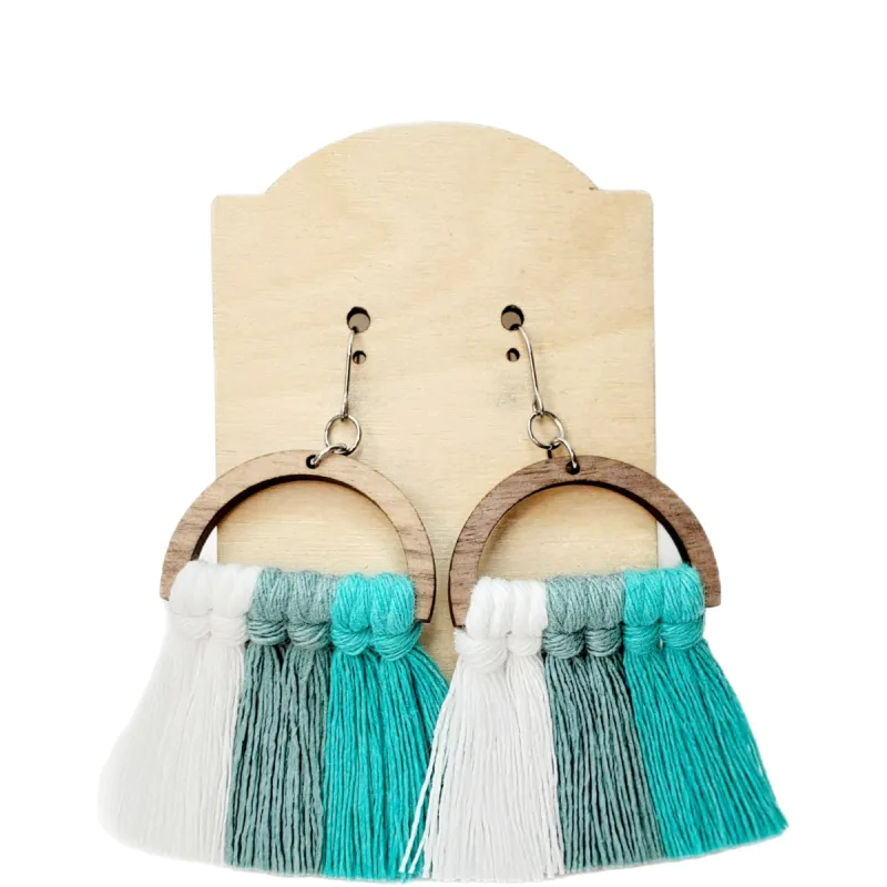 Macrame Summertime Earring sold by Roxie’s Picks
