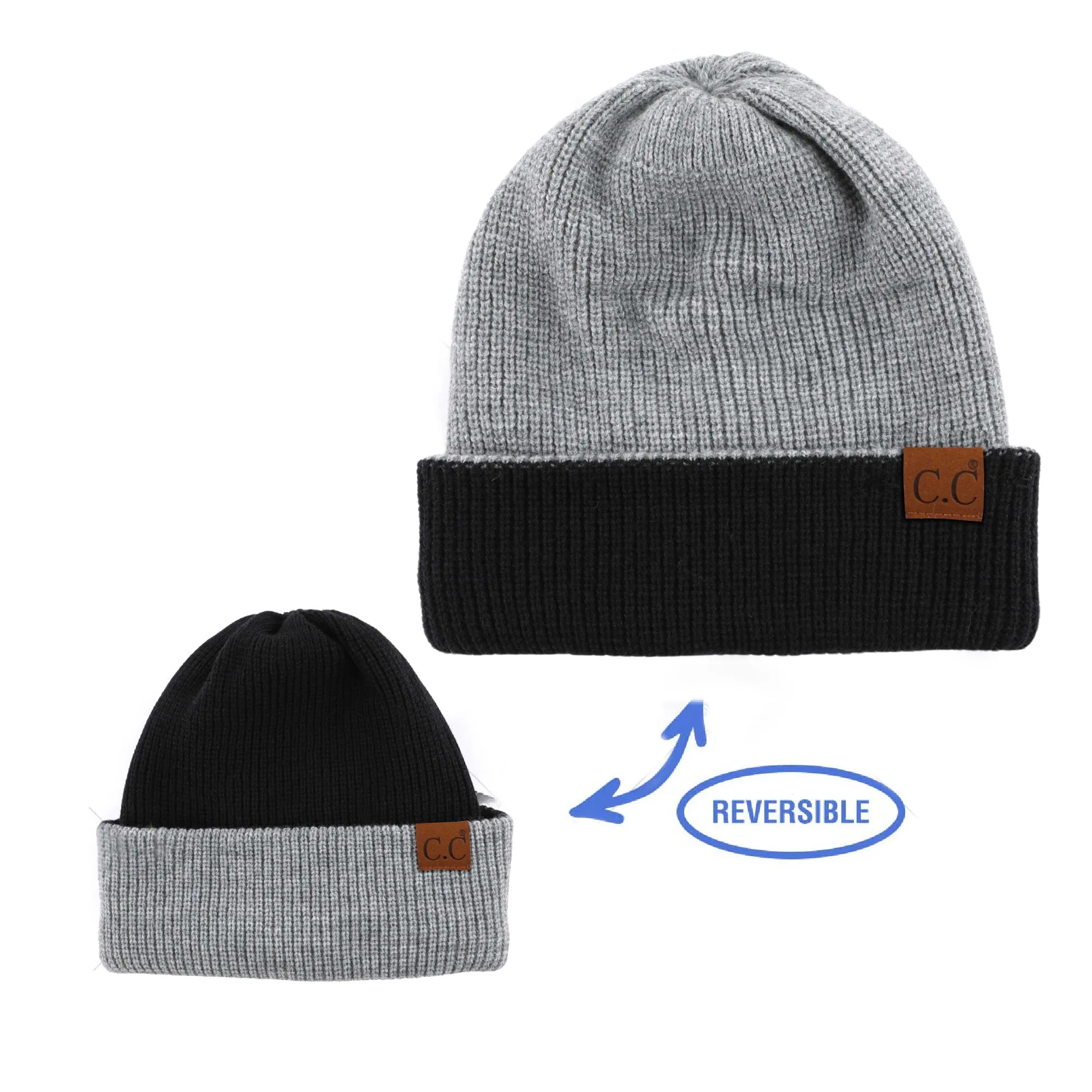 CC Reversible Streetwear Double Layer Beanie sold by Roxie’s Picks product image thumbnail 3