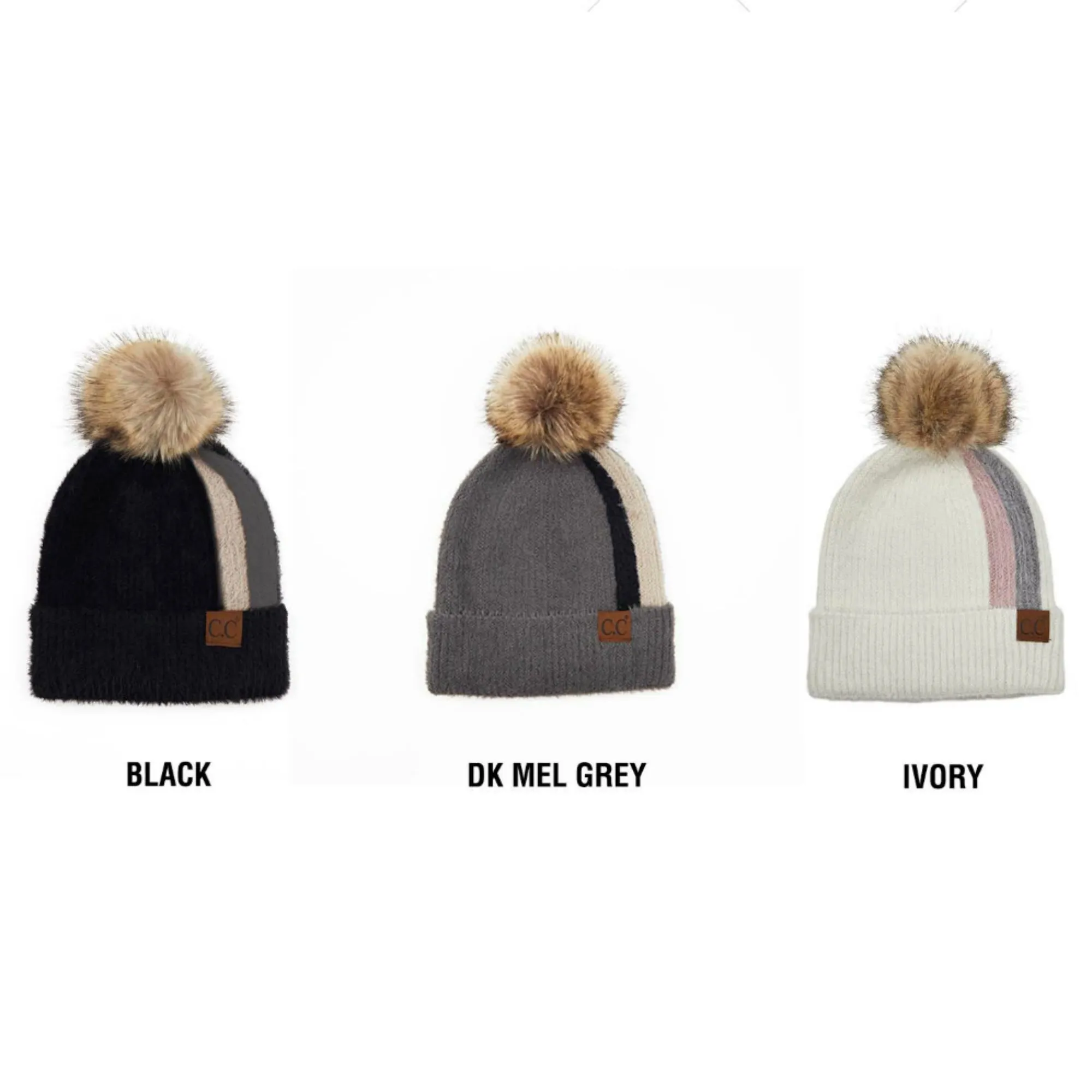 CC Sport Stripe Beanie sold by Roxie’s Picks product image thumbnail 2