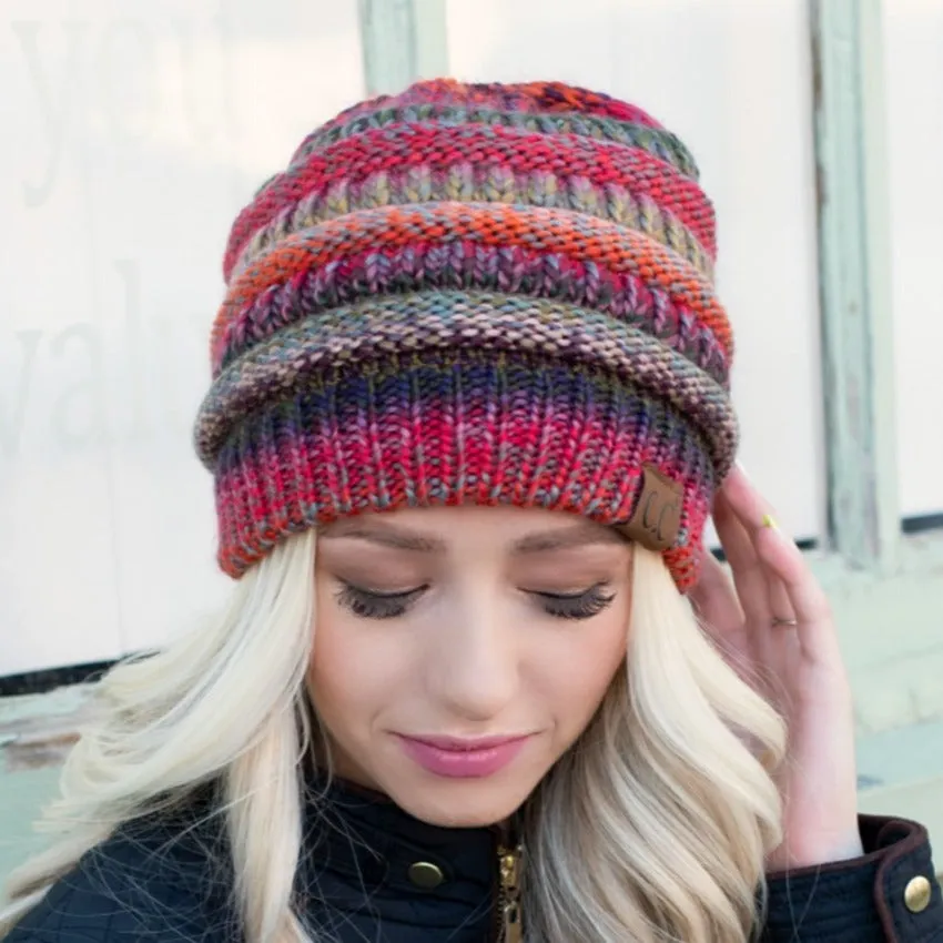 CC Comfy Striped Beanie sold by Roxie’s Picks product image thumbnail 3