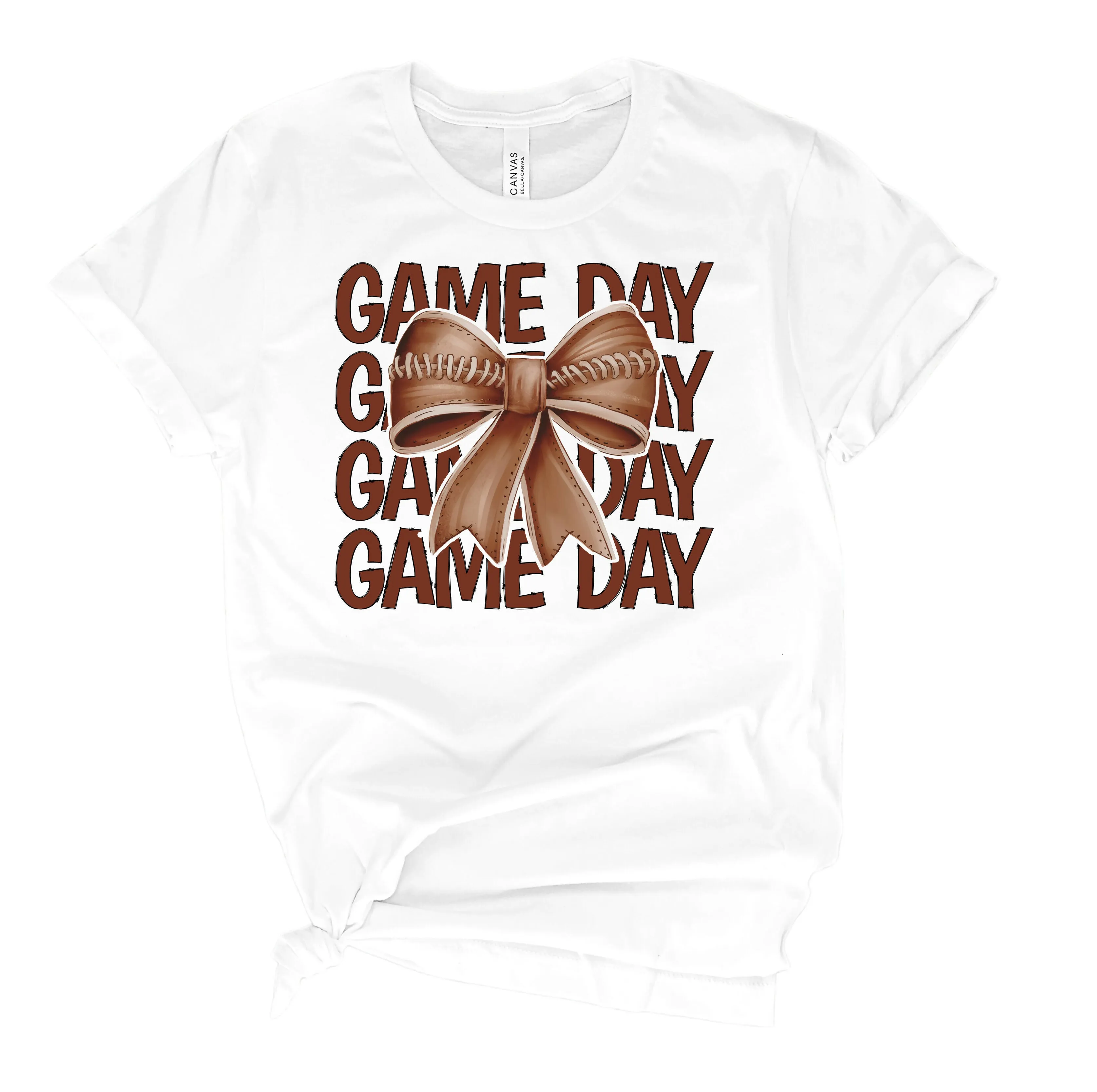 Game Day Croquette Tee sold by Roxie’s Picks product image thumbnail 3