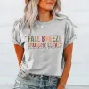 Fall Breeze Crunch Leaves Bella Graphic Tee sold by Roxie’s Picks