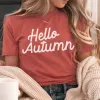 Hello Autumn Bella Graphic Tee sold by Roxie’s Picks