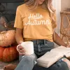 Hello Autumn Bella Graphic Tee sold by Roxie’s Picks