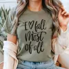 I Love Fall Most Of All Bella Graphic Tee sold by Roxie’s Picks