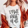 I Love Fall Most Of All Bella Graphic Tee sold by Roxie’s Picks