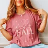 Hello Fall With Heart Bella Graphic Tee sold by Roxie’s Picks