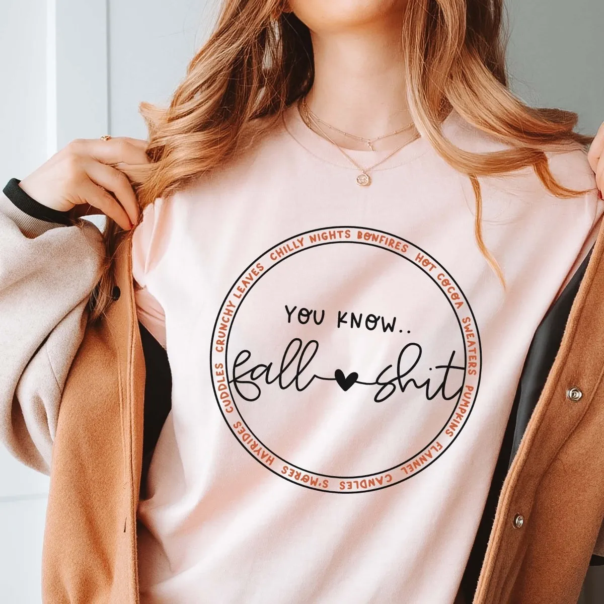 Fall Shit Bella Graphic Tee sold by Roxie’s Picks product image thumbnail 3