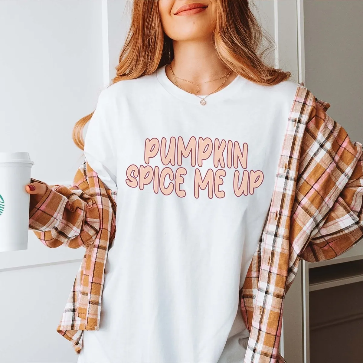 Pumpkin Spice Me Up Bella Graphic Tee sold by Roxie’s Picks product image thumbnail 2