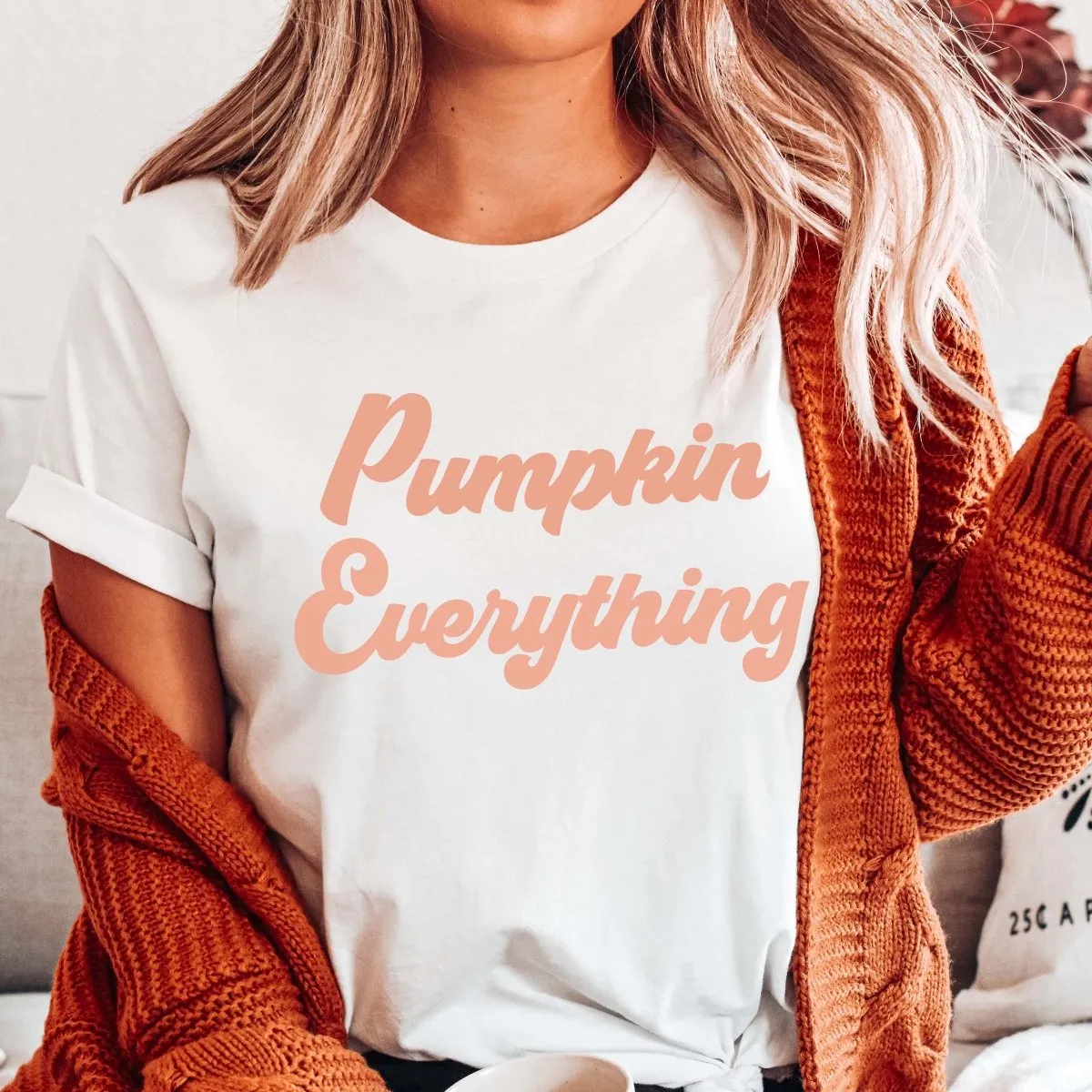 Pumpkin Everything Bella Graphic Tee sold by Roxie’s Picks