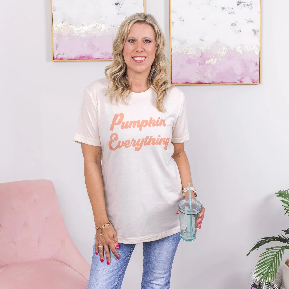 Pumpkin Everything Bella Graphic Tee sold by Roxie’s Picks product image thumbnail 2