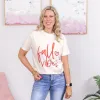 Fall Vibes Heart Comfort Color Graphic Tee sold by Roxie’s Picks