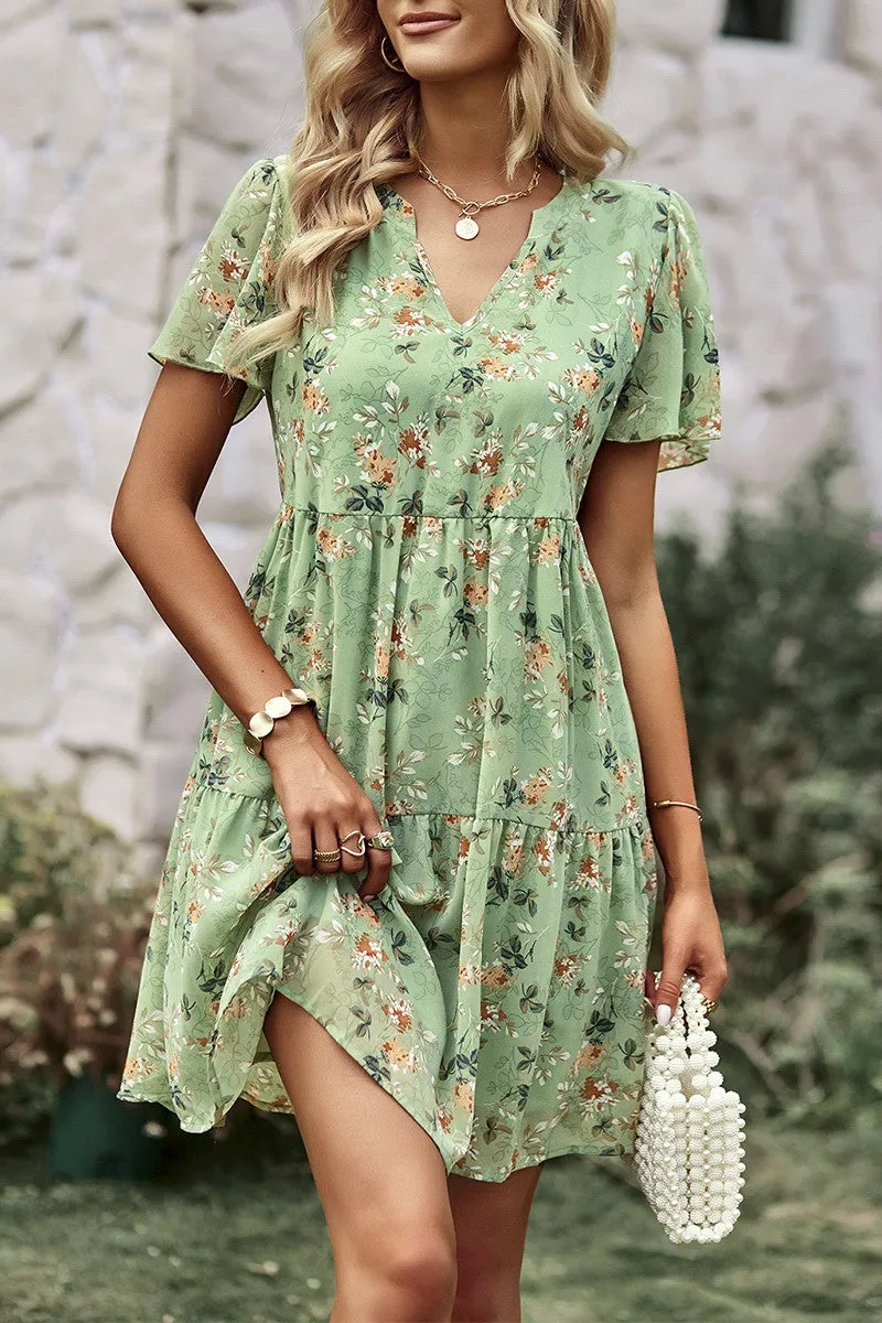 Floral Whimsy Tiered Dress sold by Roxie’s Picks product image thumbnail 5