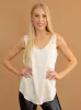 Formal Loose V-Neck Tank Top sold by Roxie’s Picks