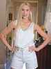 Formal Loose V-Neck Tank Top sold by Roxie’s Picks