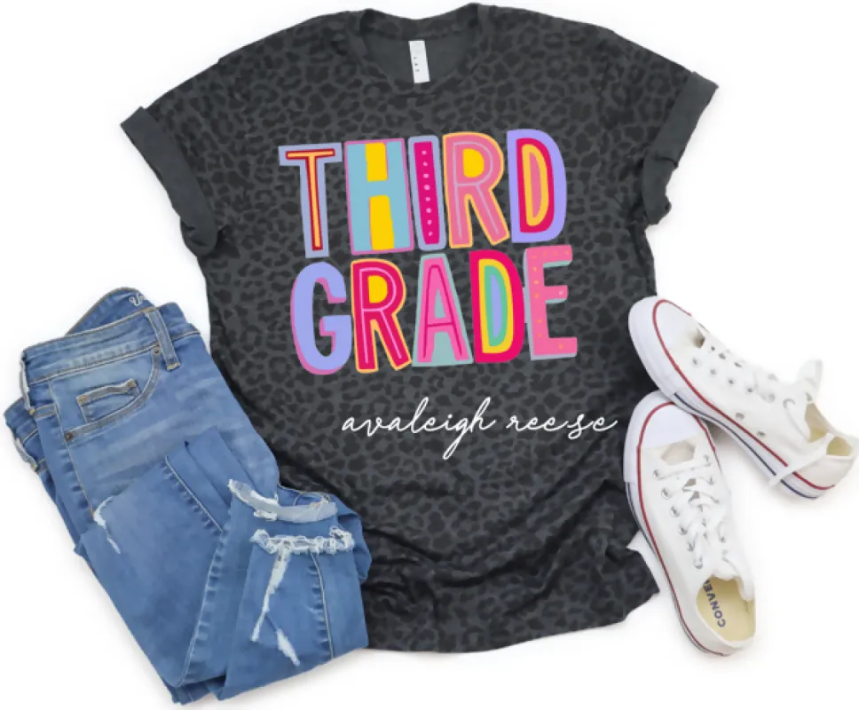 Grade Level Teacher Tees sold by Roxie’s Picks
