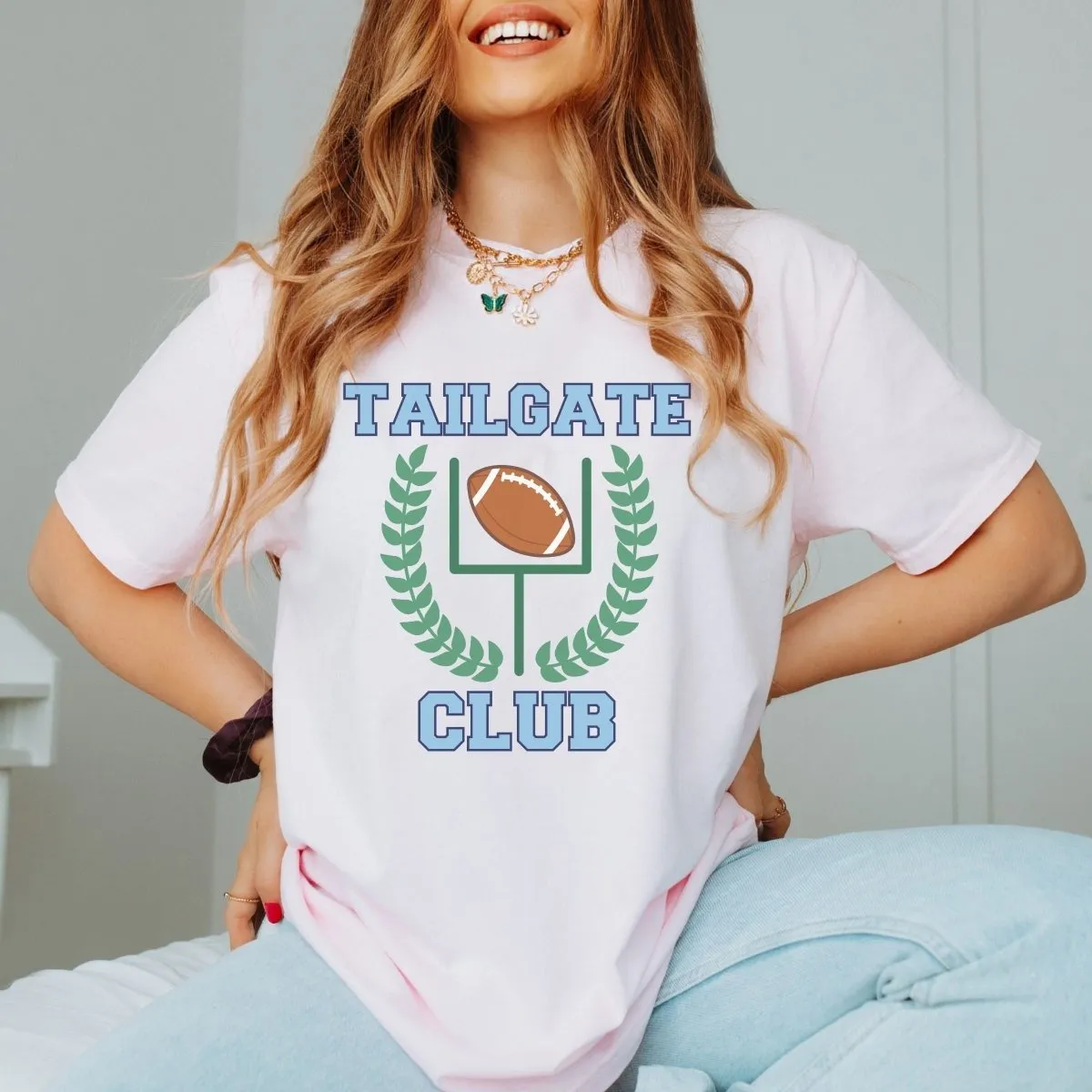 Tailgate Club Comfort Color Tee sold by Roxie’s Picks product image thumbnail 5