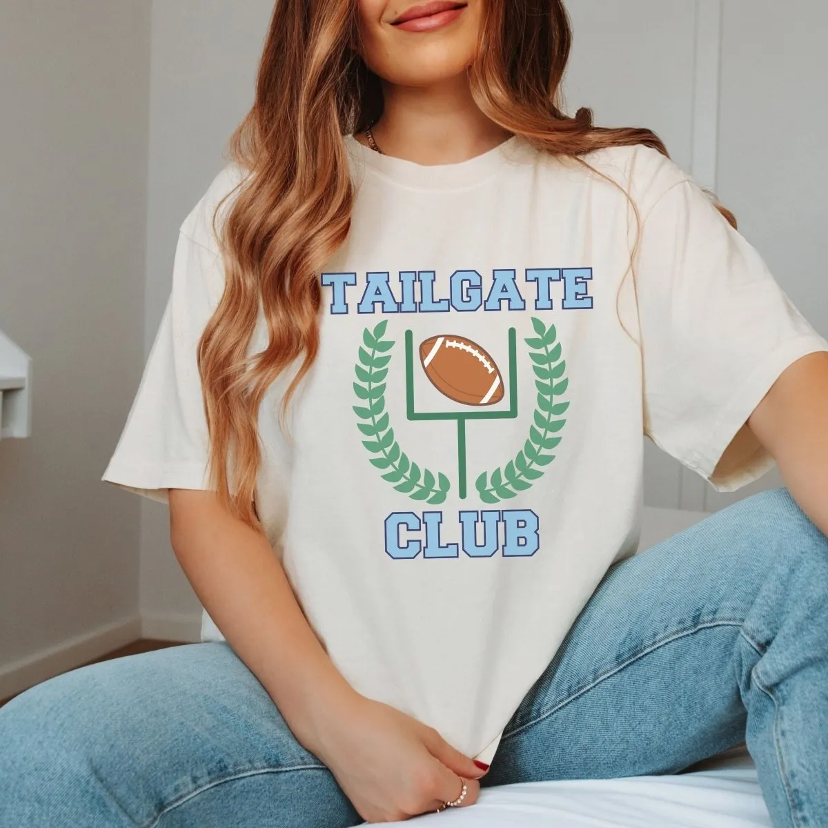 Tailgate Club Comfort Color Tee sold by Roxie’s Picks product image thumbnail 2