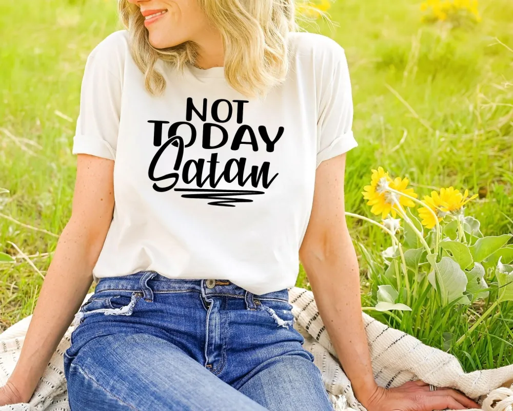 Not Today Satan Tees sold by Roxie’s Picks