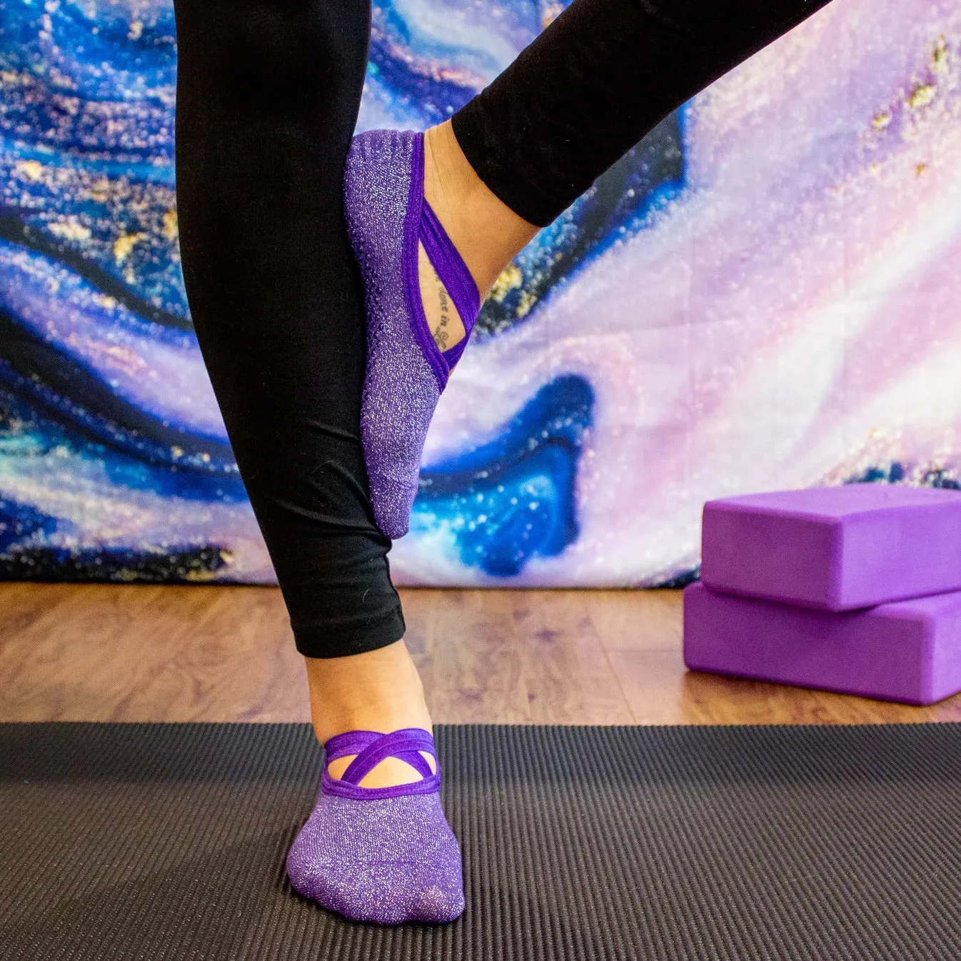 Shimmer Fitness Socks | 3 Colors sold by Roxie’s Picks product image thumbnail 3