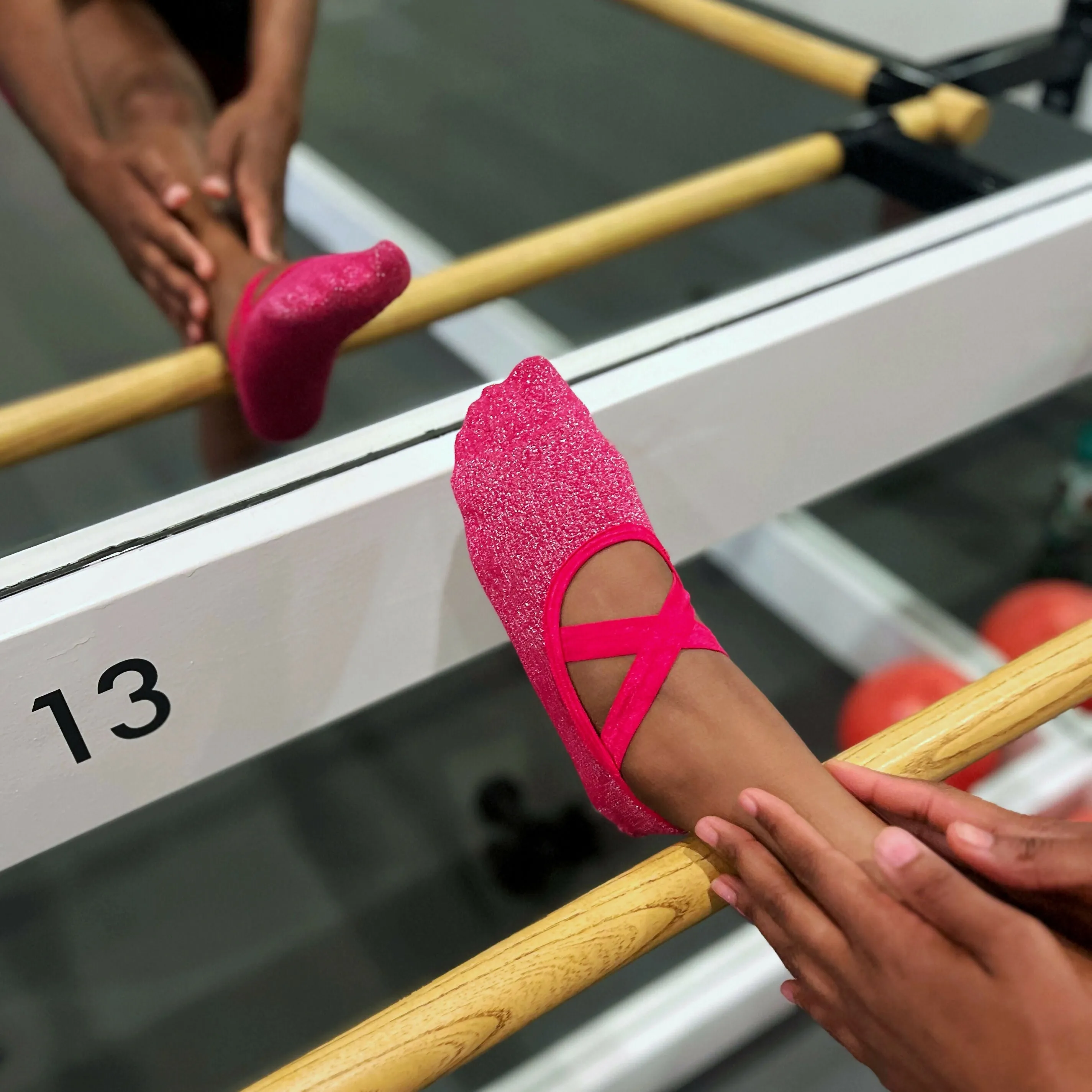 Shimmer Fitness Socks | 3 Colors sold by Roxie’s Picks product image thumbnail 4